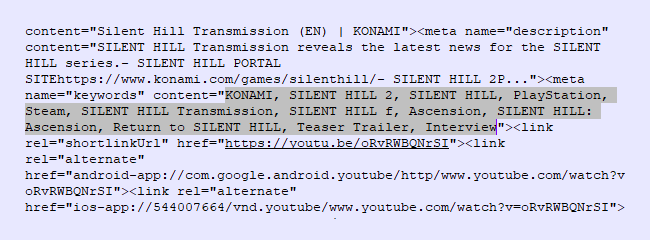 Silent Hill Transmission Announced for This Week With 'The Latest