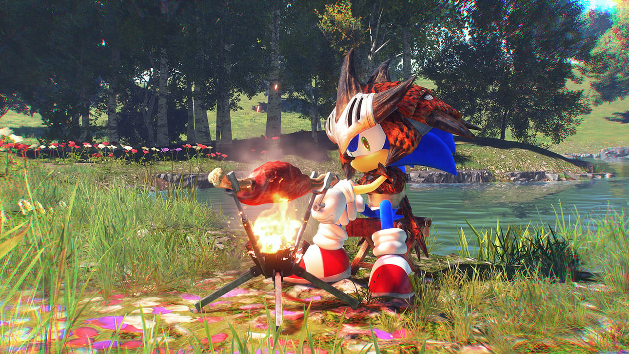 #
      Sonic Frontiers free Monster Hunter collaboration DLC announced