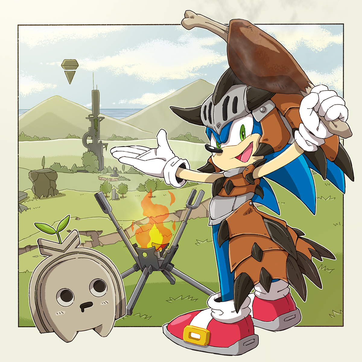 Sonic Frontiers: Monster Hunter Collaboration Pack