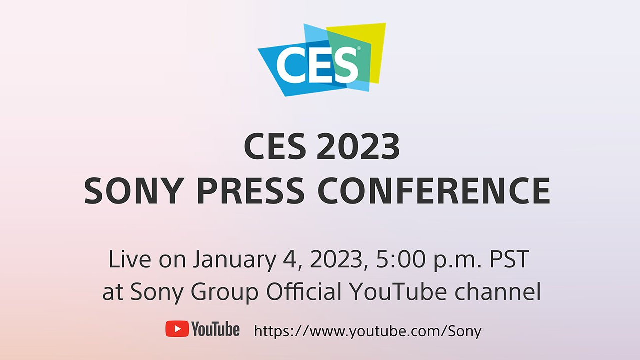 Sony CES 2023 Press Conference