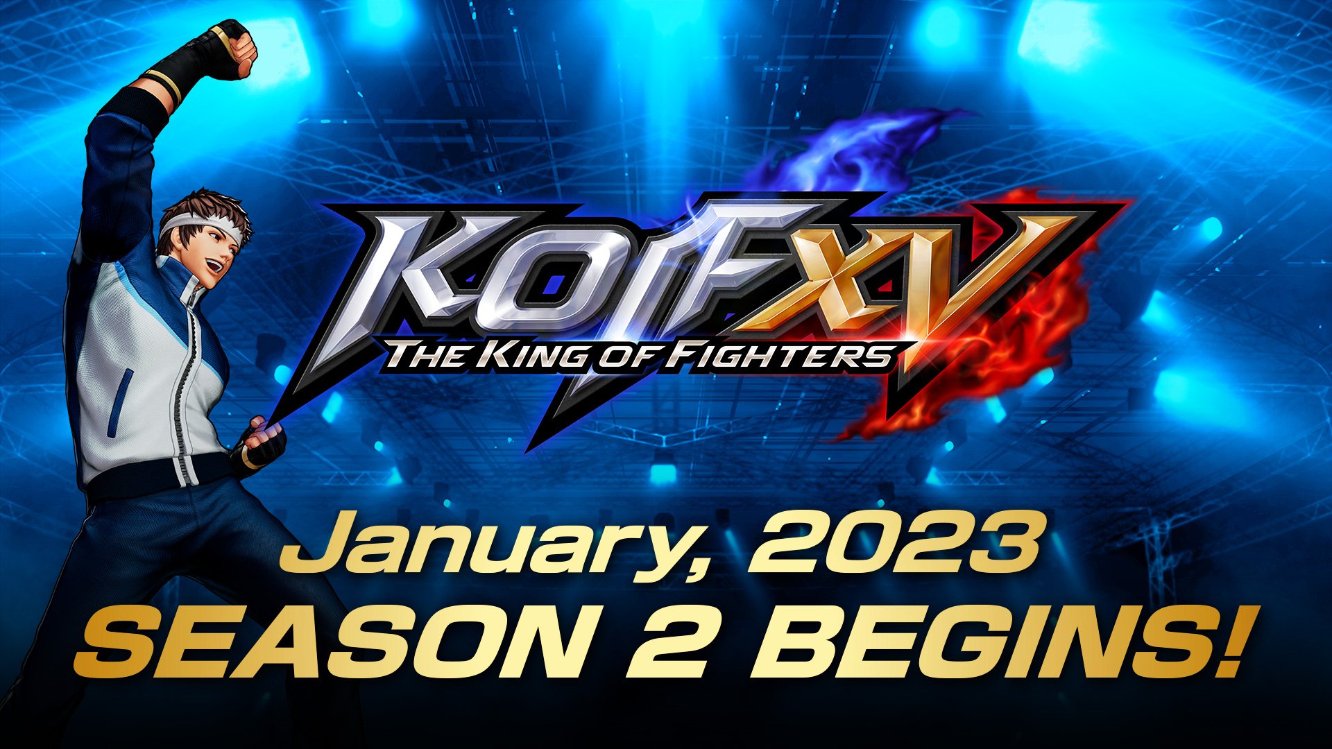 The King of Fighters XV Season 2 begins in January 2023 with DLC character Shingo Yabuki - Gematsu