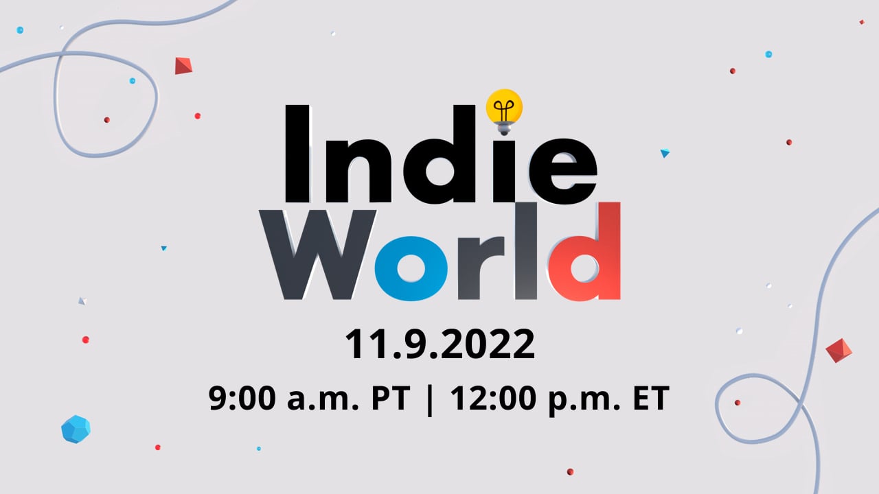 #
      Nintendo Indie World Showcase set for November 9