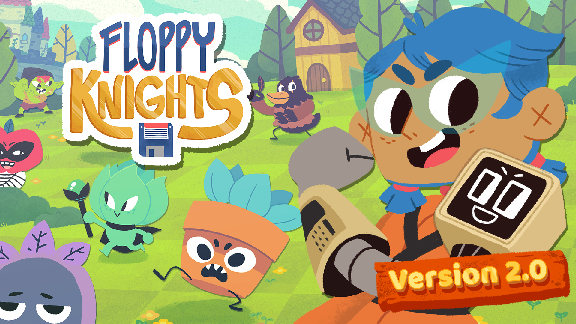 #
      Floppy Knights now available for Switch alongside version 2.0 update