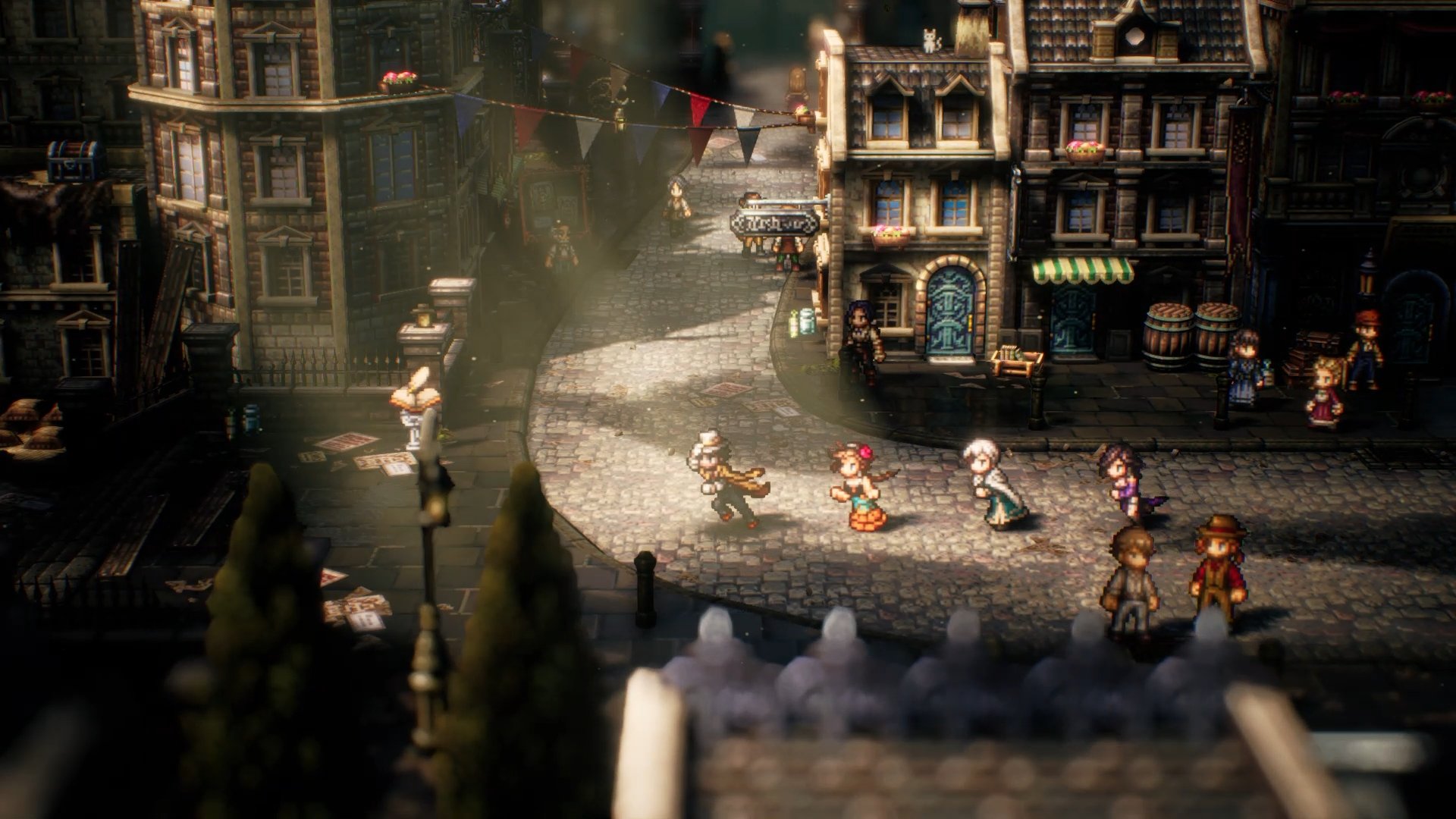 #
      Octopath Traveler II details Throne the Thief, Temenos the Cleric, secondary jobs, and support skills