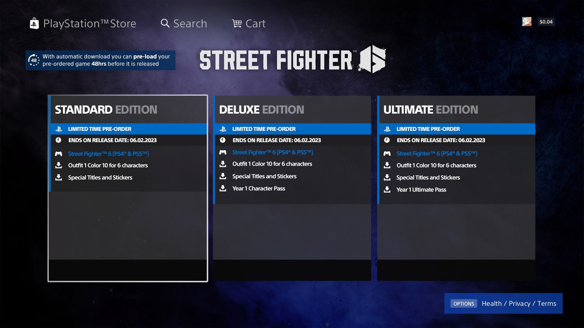 Street Fighter 6 Release Date, Time, Pre-Download Details, File