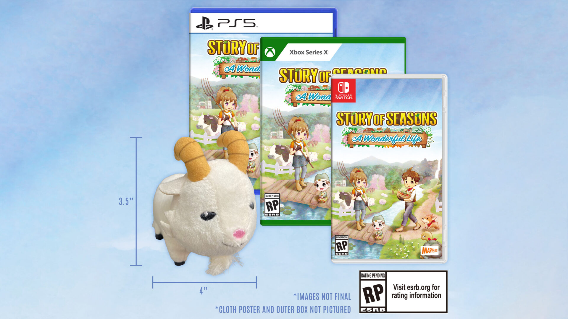 #
      Story of Seasons: A Wonderful Life physical editions revealed for North America