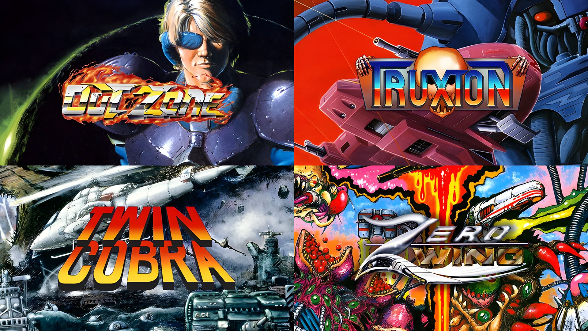 #
      Out Zone, Truxton, Twin Cobra, and Zero Wing for PC launch February 14, 2023