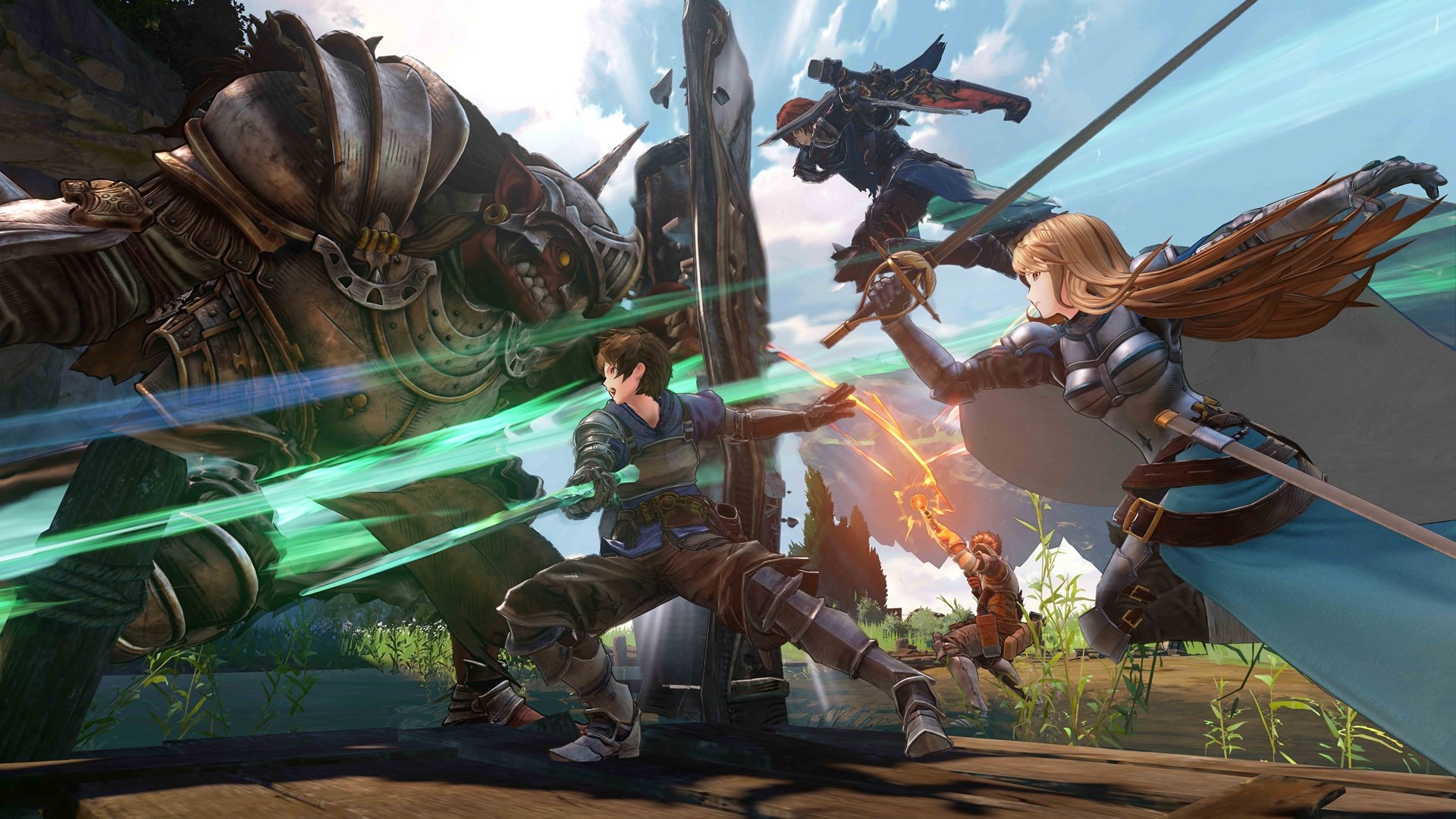 GranBlue Fantasy Relink's anime action brings hack and slash fun