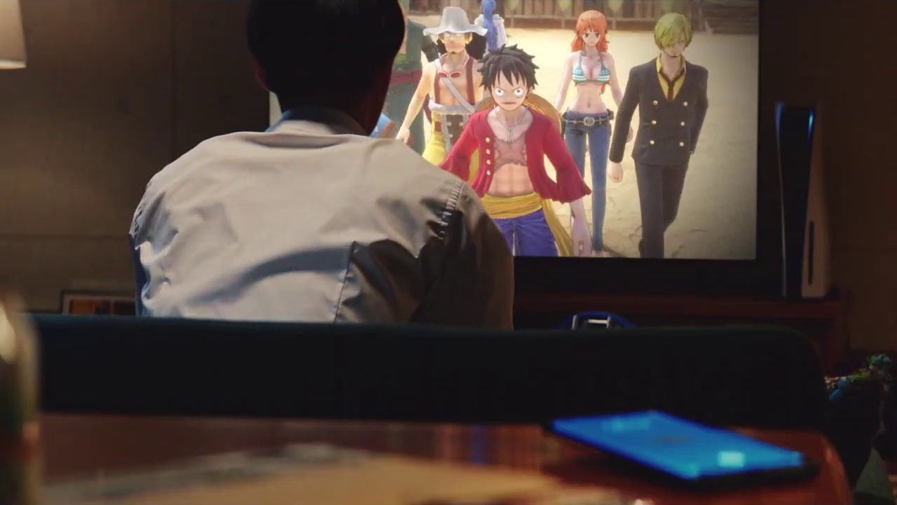 #
      One Piece Odyssey live-action Japanese TV commercial