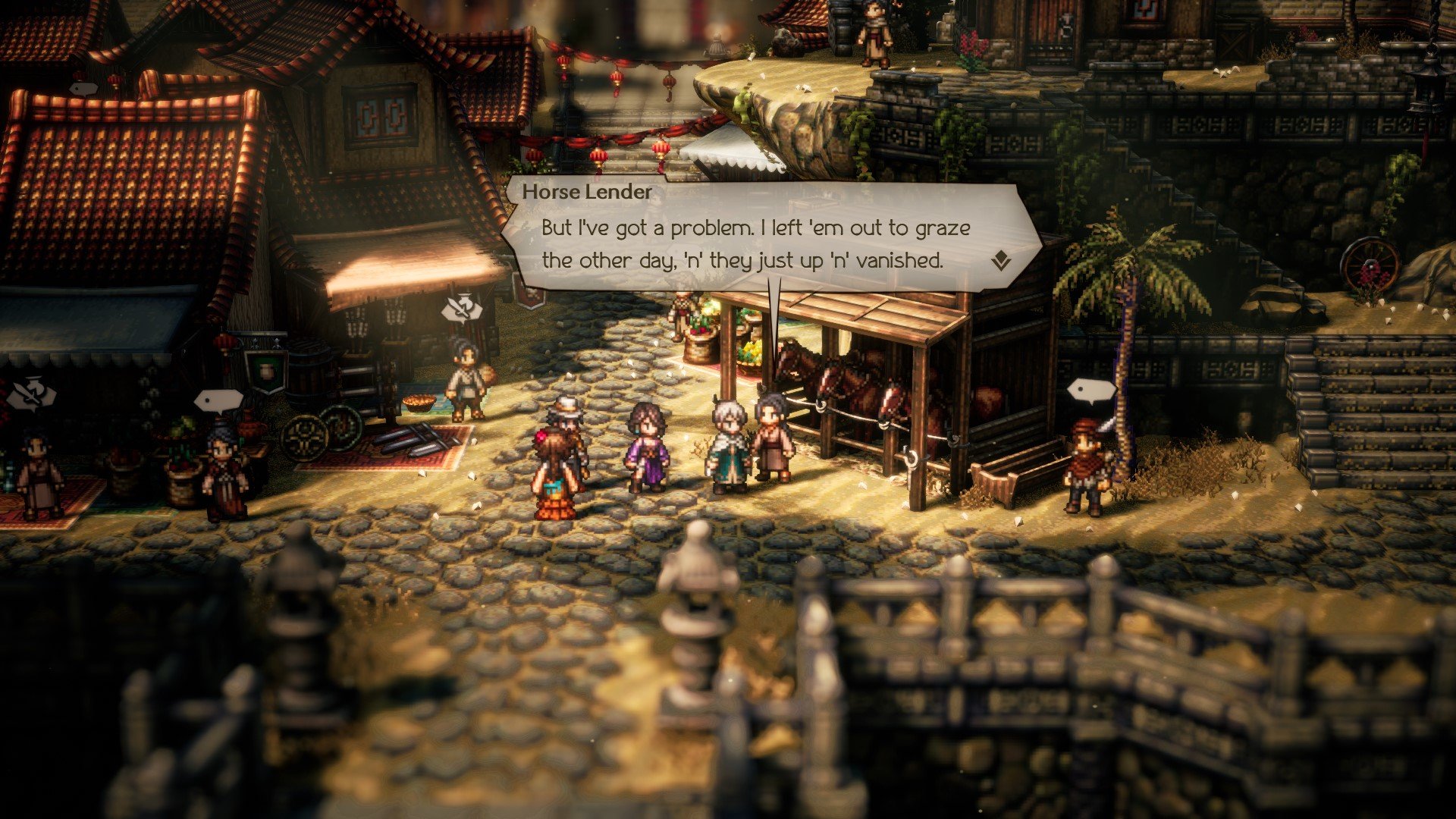 #
      Octopath Traveler II details Ochette the Hunter, Castti the Apothecary, story structures, side stories, and game speed