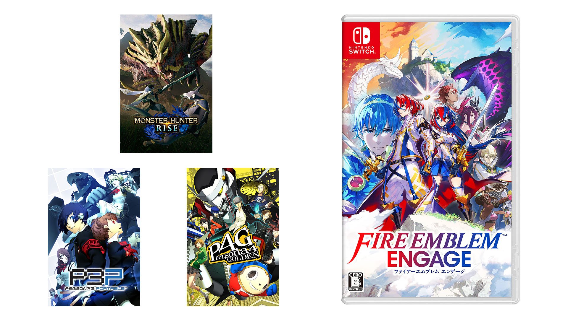 #
      This Week’s Japanese Game Releases: Fire Emblem Engage, Persona 3 Portable, Persona 4 Golden, Monster Hunter Rise ports, more