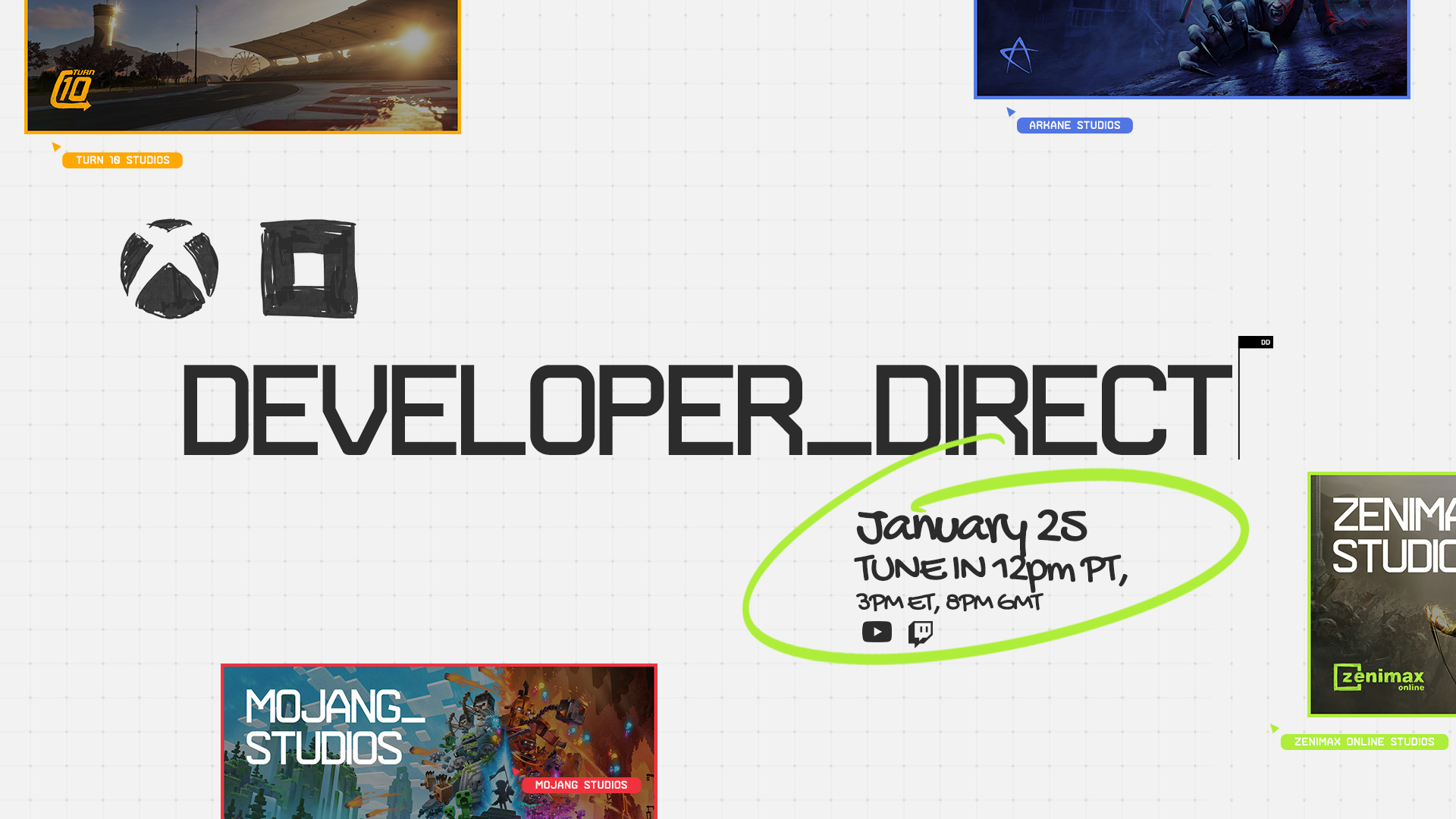 The Xbox Live and Bethesda Softworks Developer_Direct is set for January 25th
