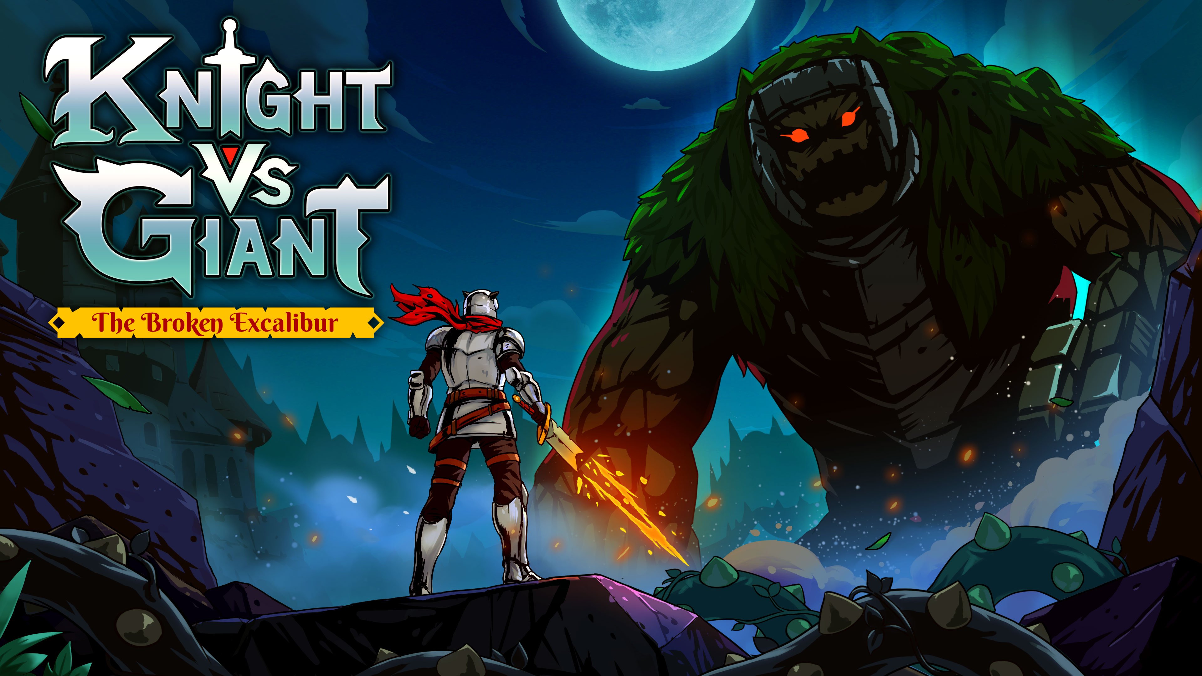 #
      Roguelite action game Knight vs Giant: The Broken Excalibur announced for PS5, Xbox Series, Switch, and PC