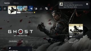 Versión beta del software del sistema PlayStation 5