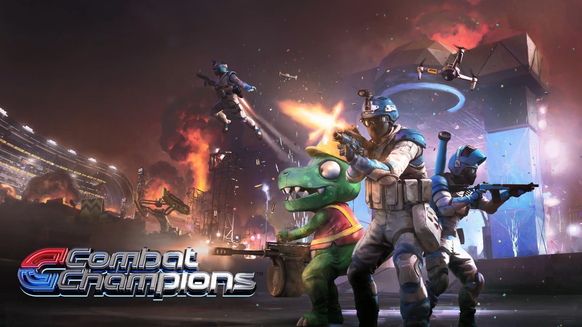 Combat Champions multiplayer first-person shooter voor pc is aangekondigd