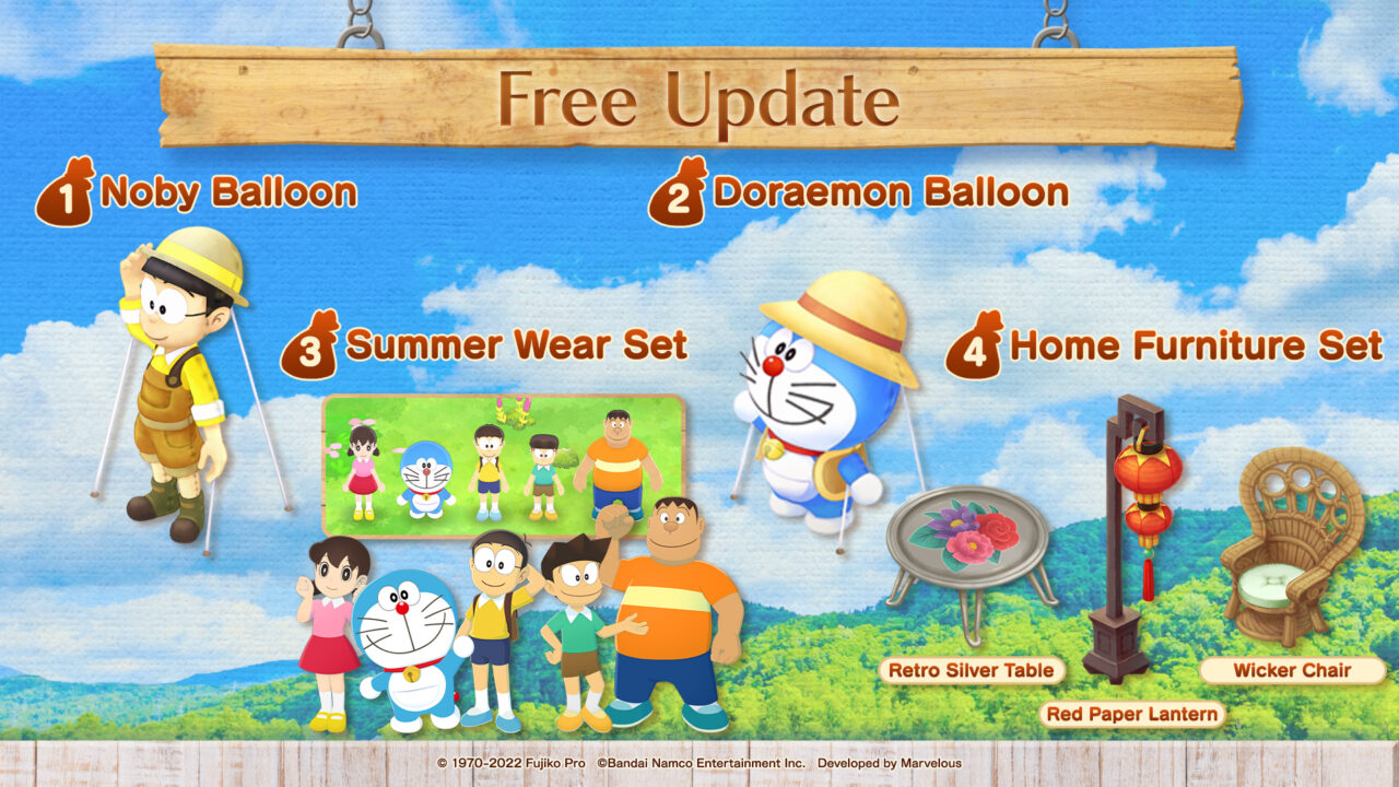 Doraemon Story of Seasons Friends of the Great Kingdom ‘DLC Pack 3