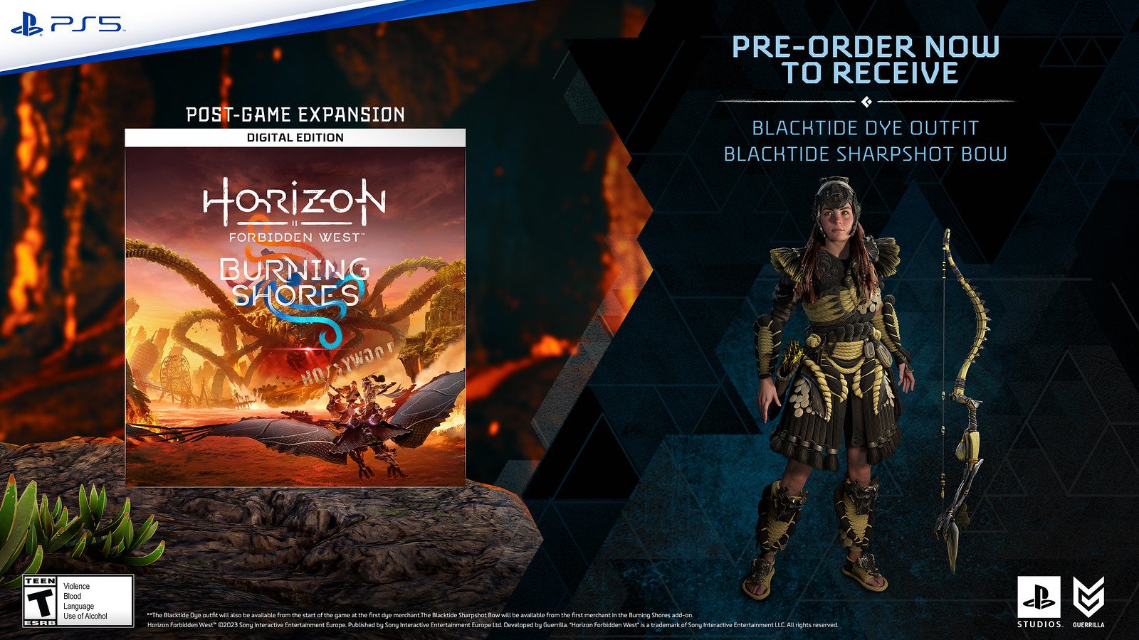 PlayStation is already currently accepting pre-orders of Horizon Forbidden West: Burning Shores
