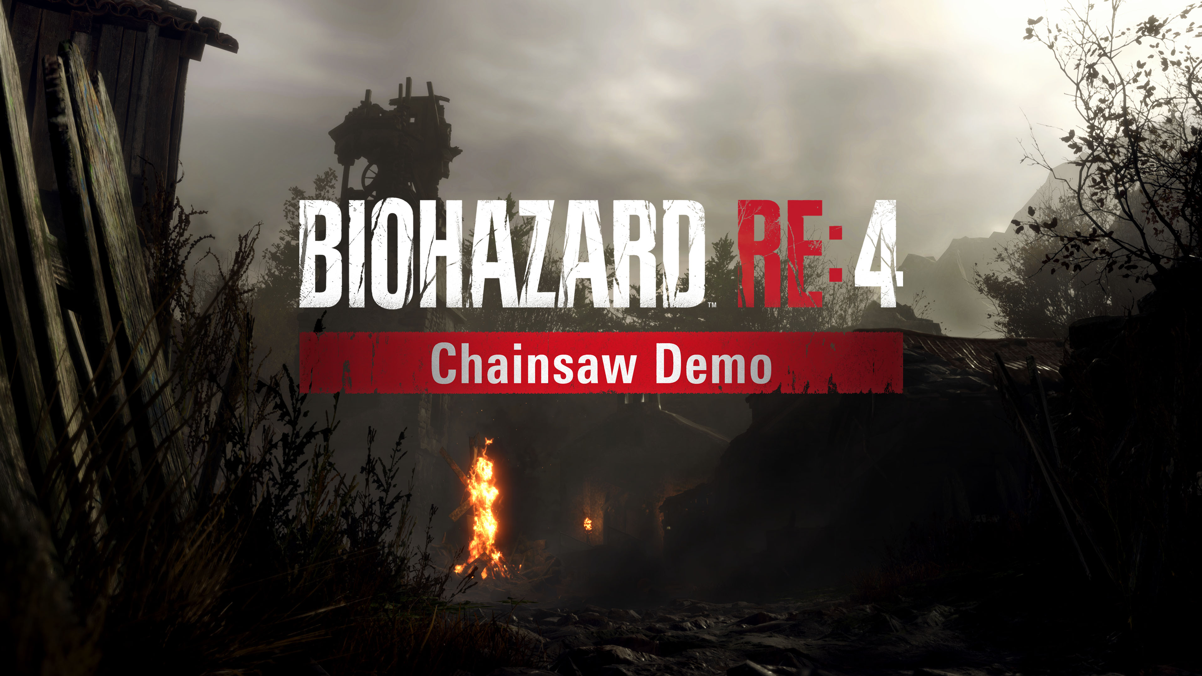 Resident evil 4 Remake Chainsaw Demo base ps4 version with mix of