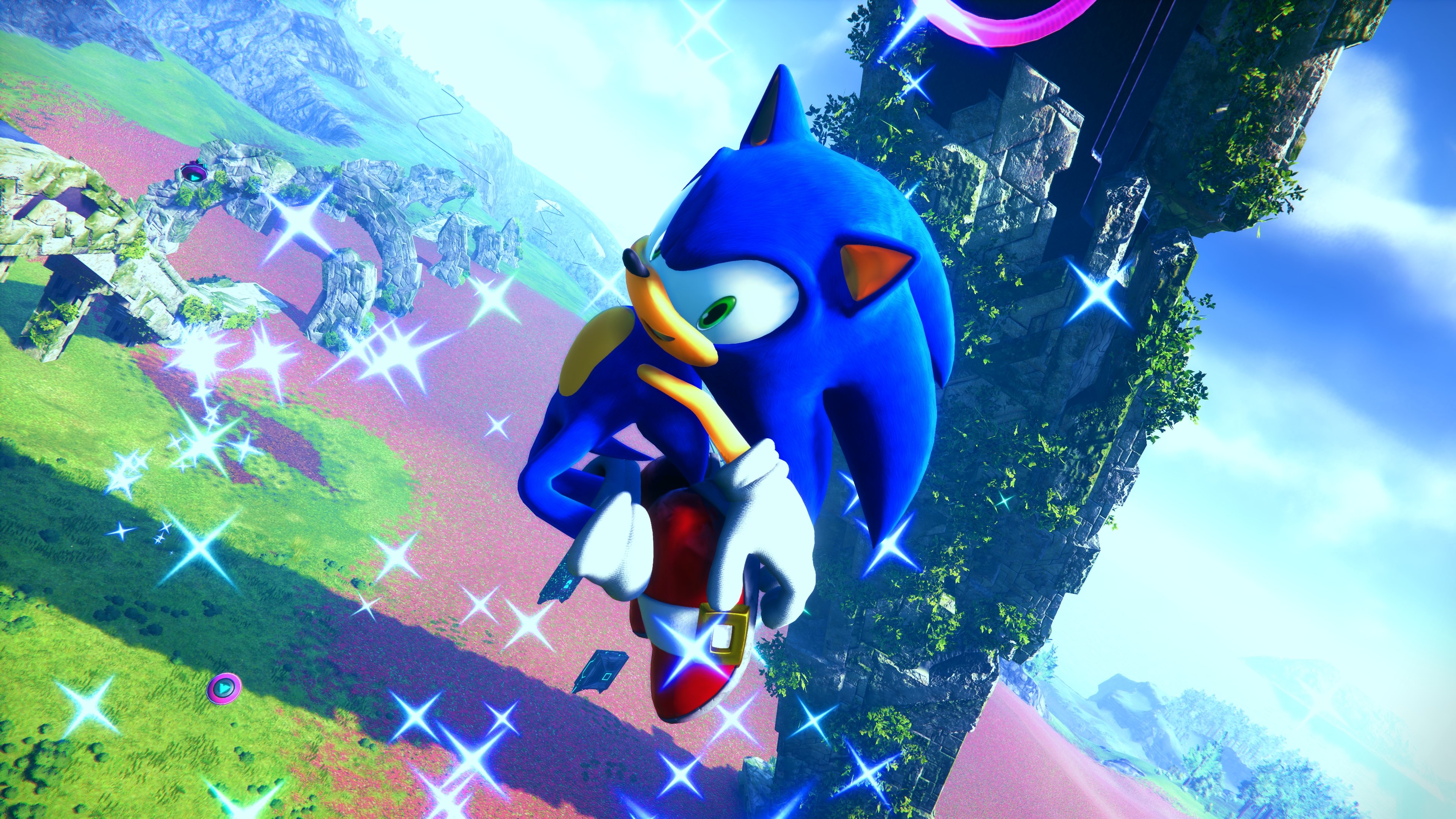 Sonic Frontiers free updates roadmap announced - additional