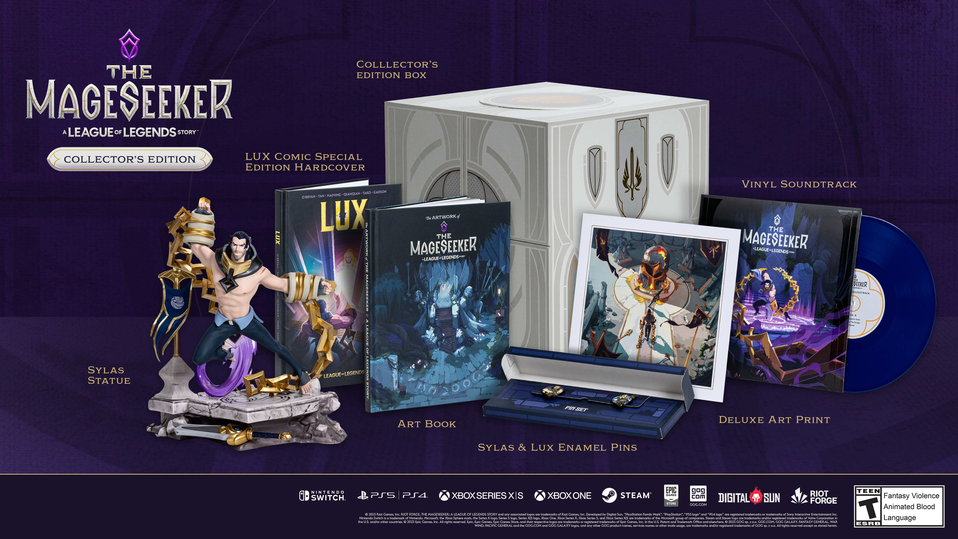 LoL The Mageseeker A League of Legends Story Collector's Edition Authentic  Goods