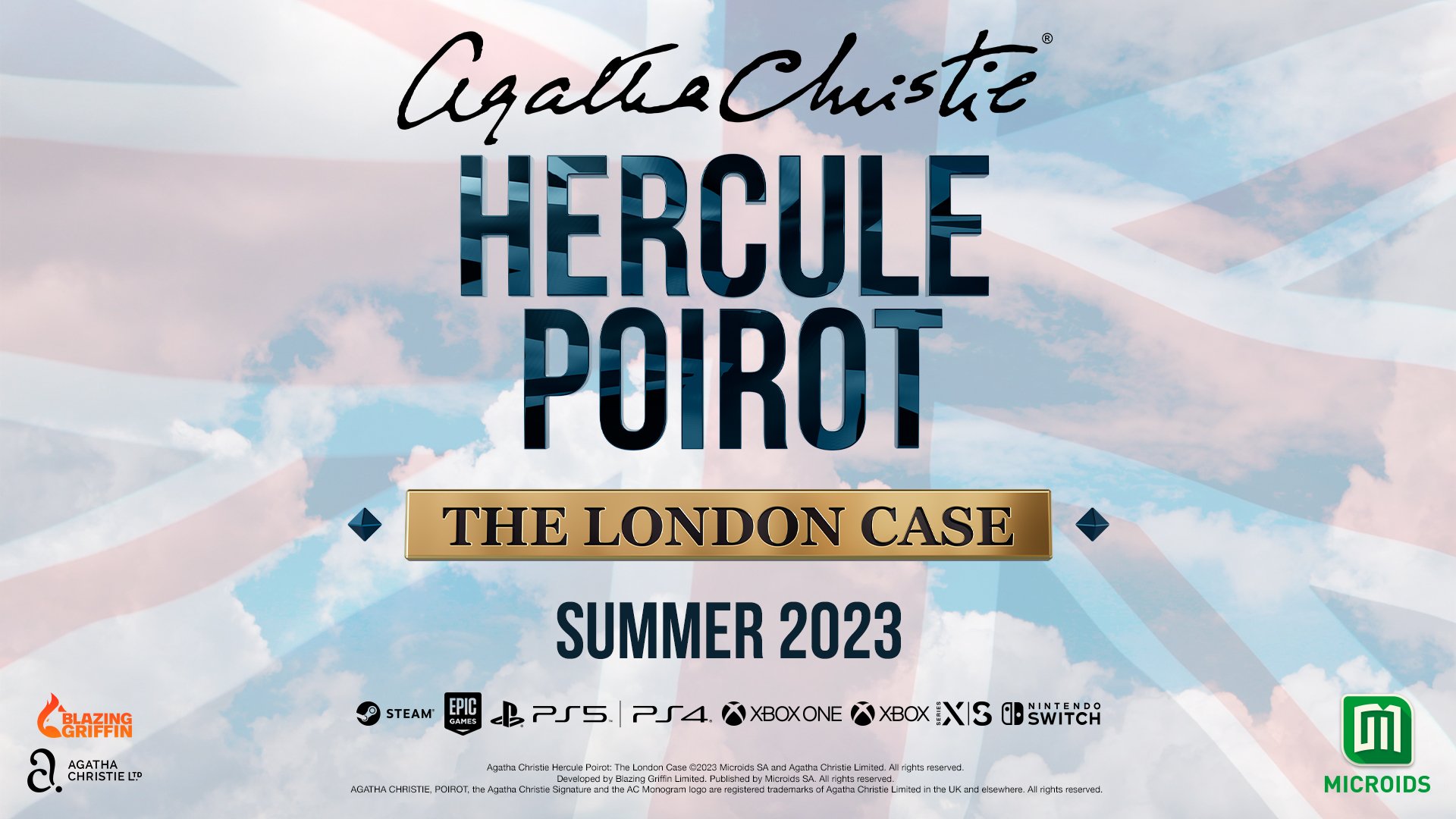 Agatha Christie - Hercule Gematsu PS4, London Xbox Case PC PS5, announced Switch, Poirot: - One, Xbox for The Series, and