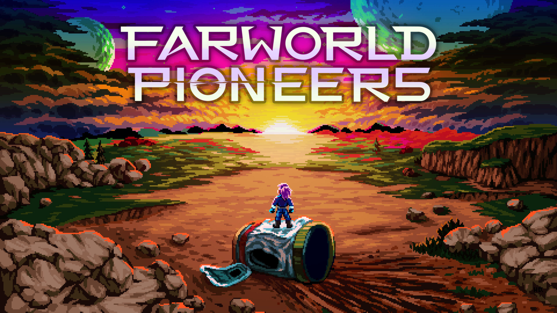 Sidescrolling survival simulation game Farworld Pioneers launches May