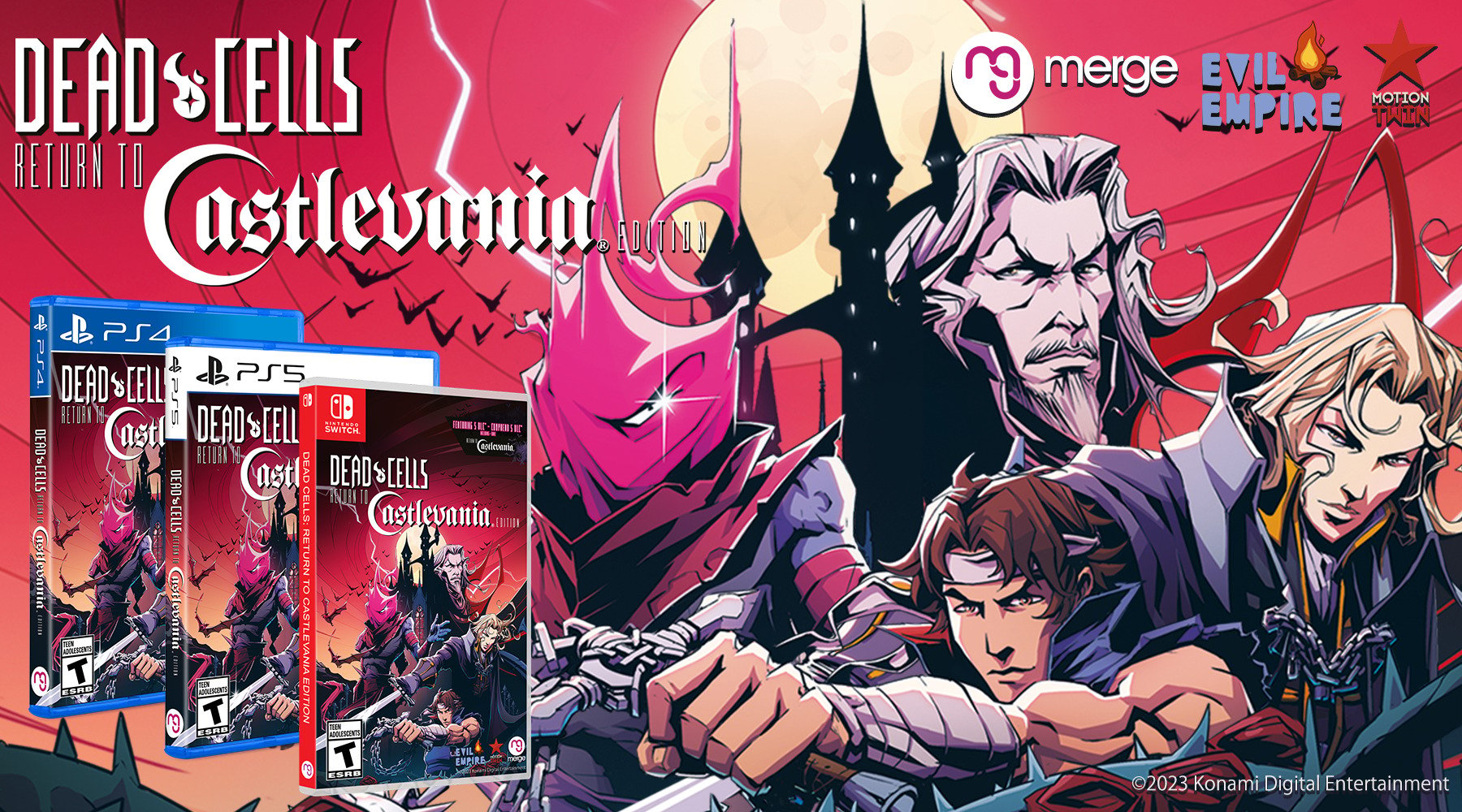 Dead Cells: Return to Castlevania coming to PS5 on August 11 alongside  physical edition for PS5, PS4, and Switch [Update] - Gematsu