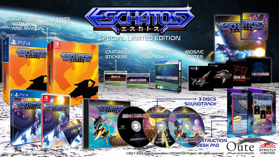 #
      ESCHATOS for PS4, Switch limited print physical editions announced