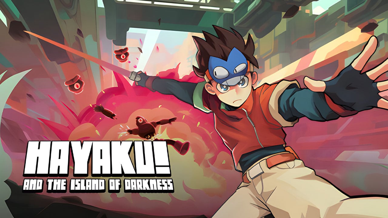 #
      Retro-inspired Metroidvania game Hayaku! and the Island of Darkness announced for PC