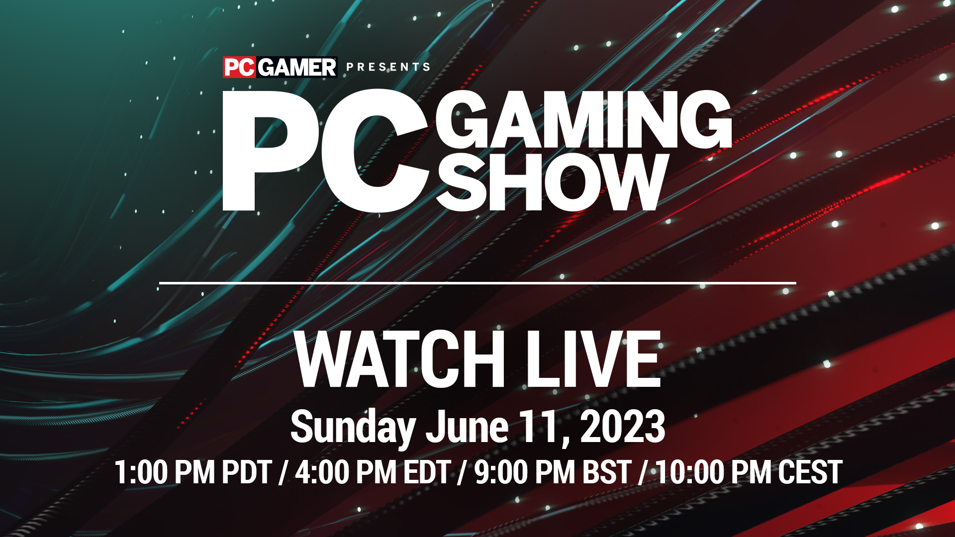 PC Gaming Show 2023 vai trazer 55 jogos e pelo menos 15 anúncios