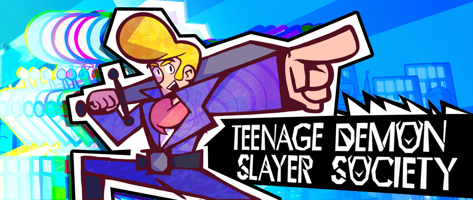 Stylish action strategy game Teenage Demon Slayer Society announced for ...