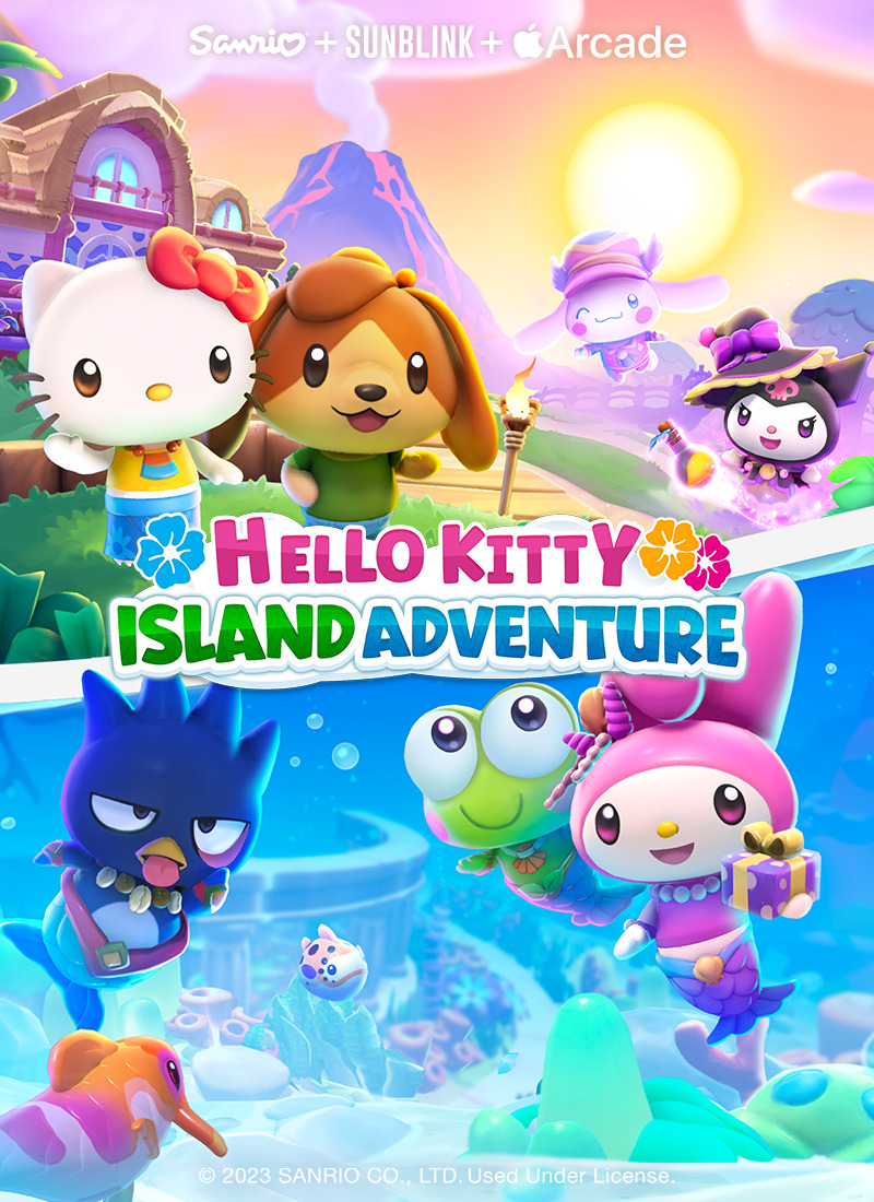 Life simulation game Hello Kitty Island Adventure announced for Apple Arcade  - Gematsu