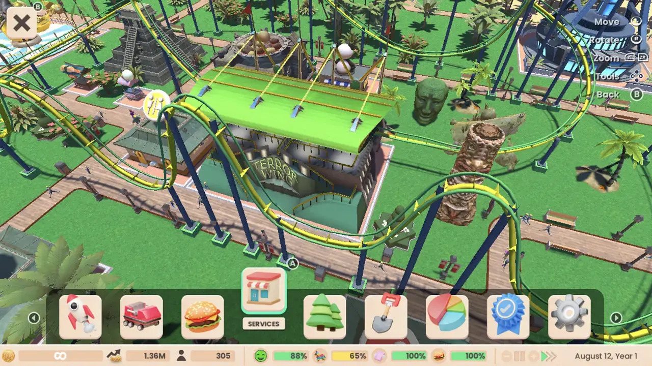 RollerCoaster Tycoon Adventures Deluxe launches November 1 - Gematsu