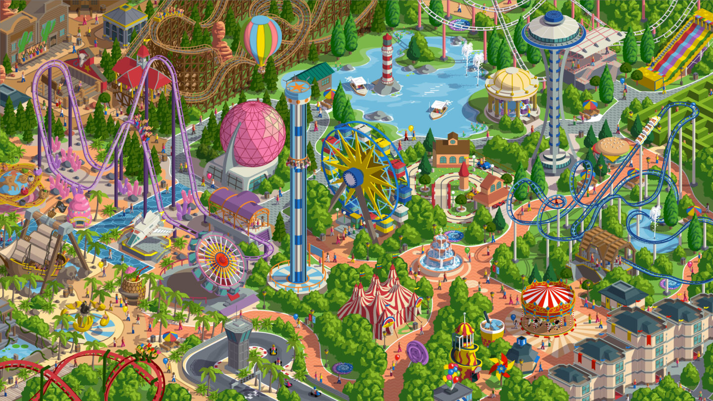RollerCoaster Tycoon Adventures Deluxe announced for PS5, Xbox Series