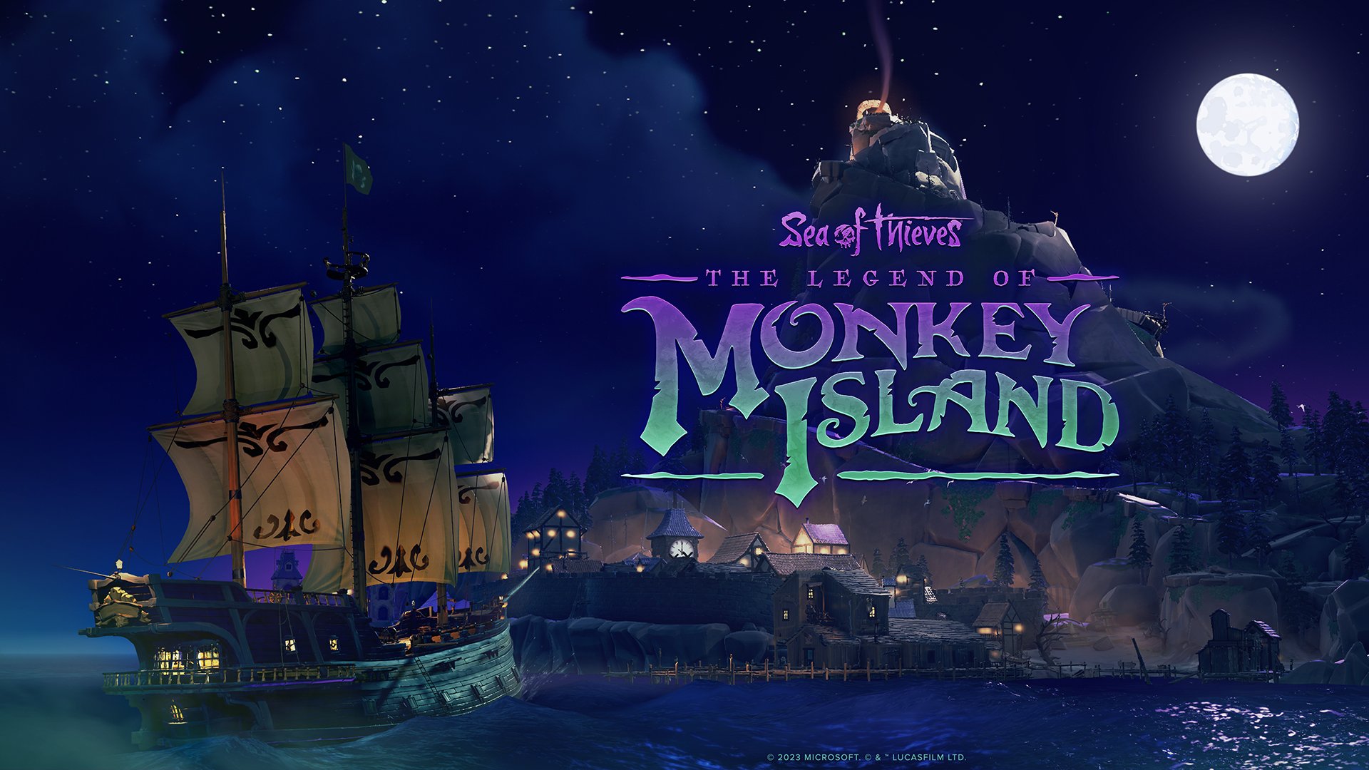 fremtid talsmand fraktion Sea of Thieves 'The Legend of Monkey Island' crossover update announced -  Gematsu