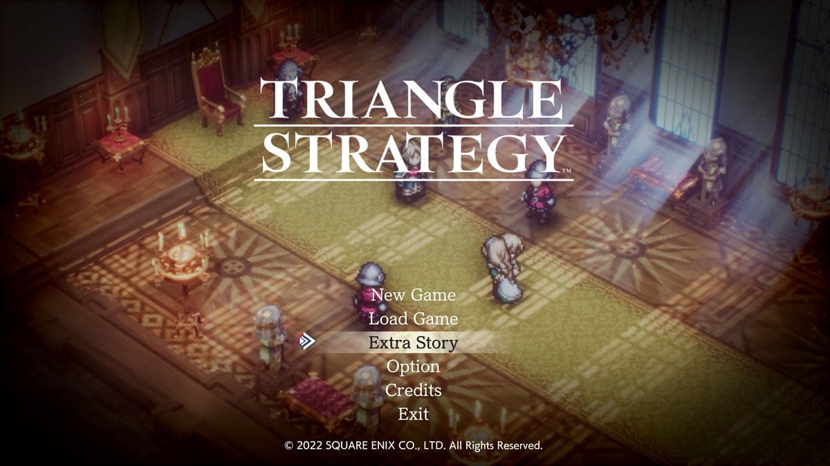 #
      Triangle Strategy version 1.1.0 update now available; adds chapter and story battle replay features, extra chapter