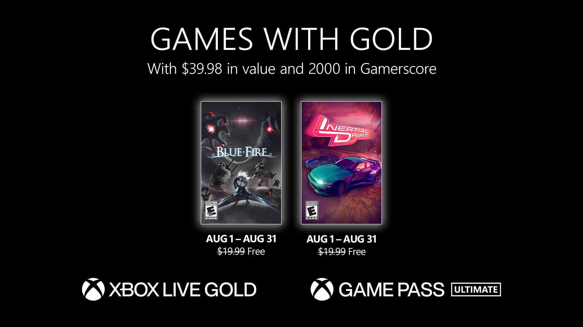 #
      Xbox Live Gold free games for August 2023 announced