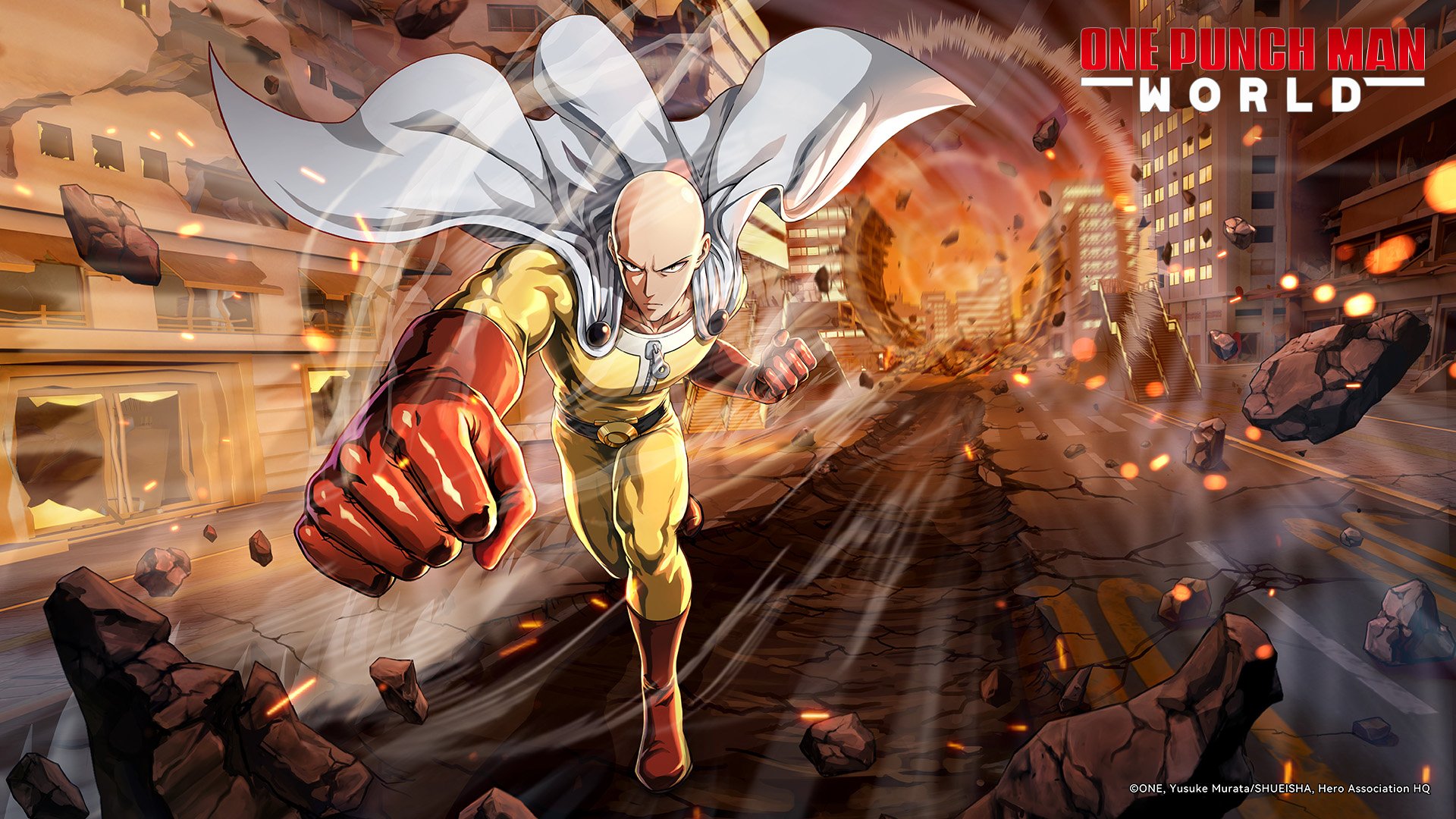 You can now download the 'One Punch Man' mobile game