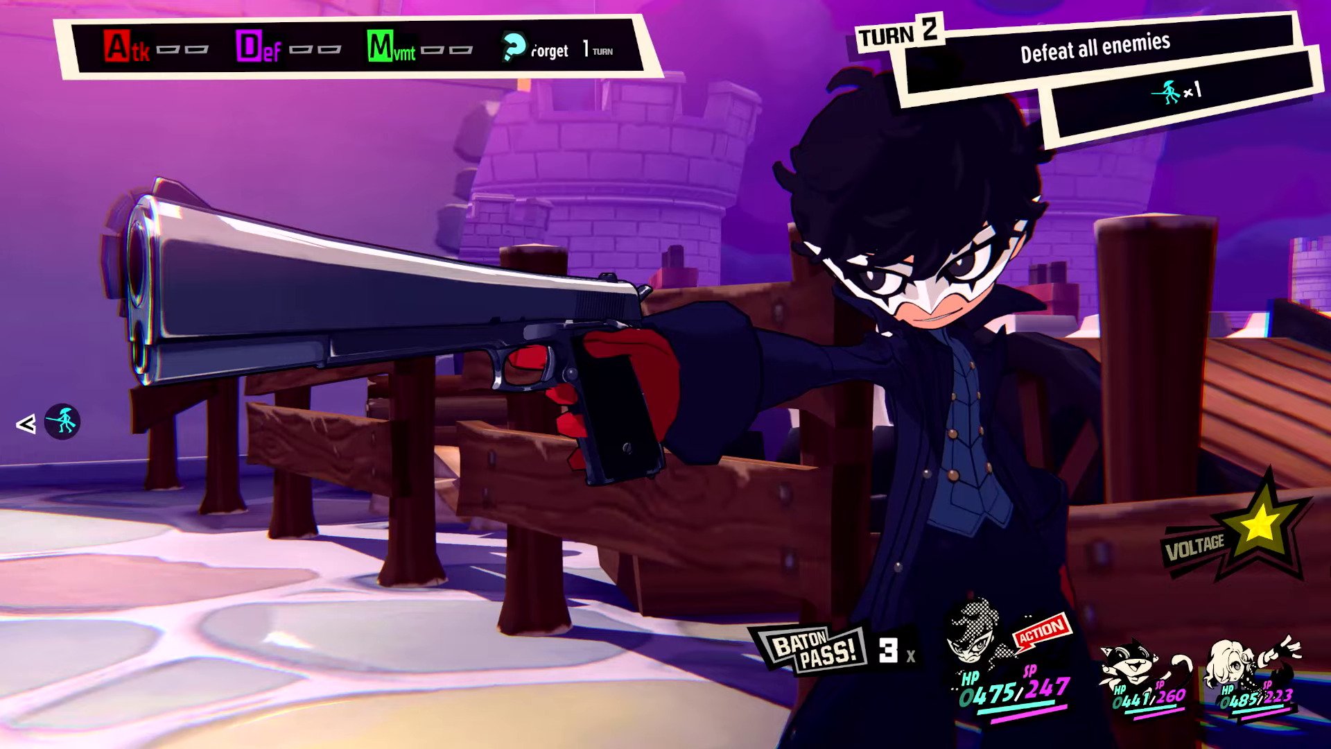 New Persona 5 Tactica Character Spotlight Showcases Joker, Morgana And  Erina's Skills