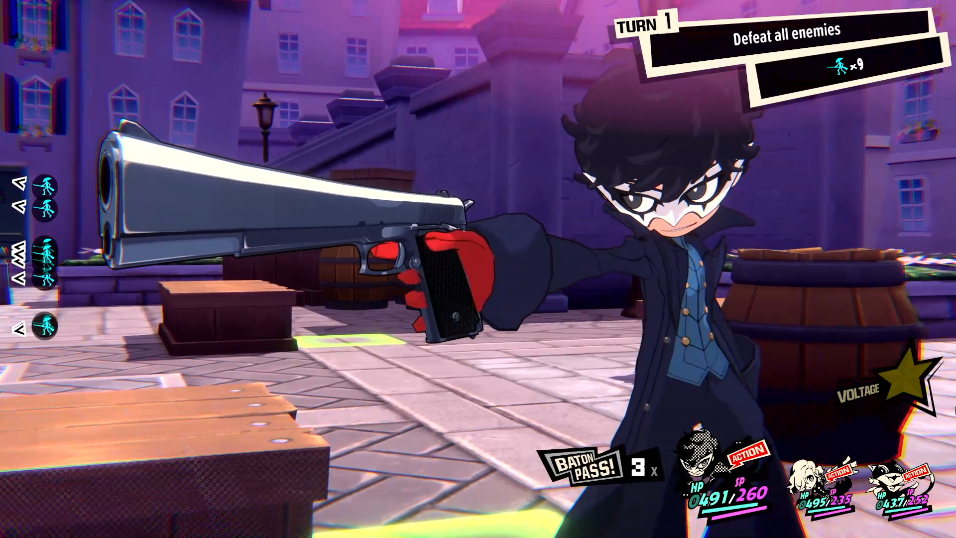 Persona 5 Tactica Character Spotlight Trailer Focuses on Joker - Siliconera