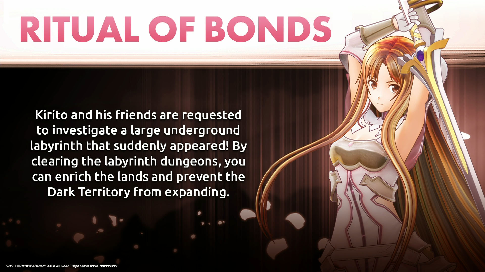 Sword Art Online: Last Recollection DLC 'Ritual of Bonds' first