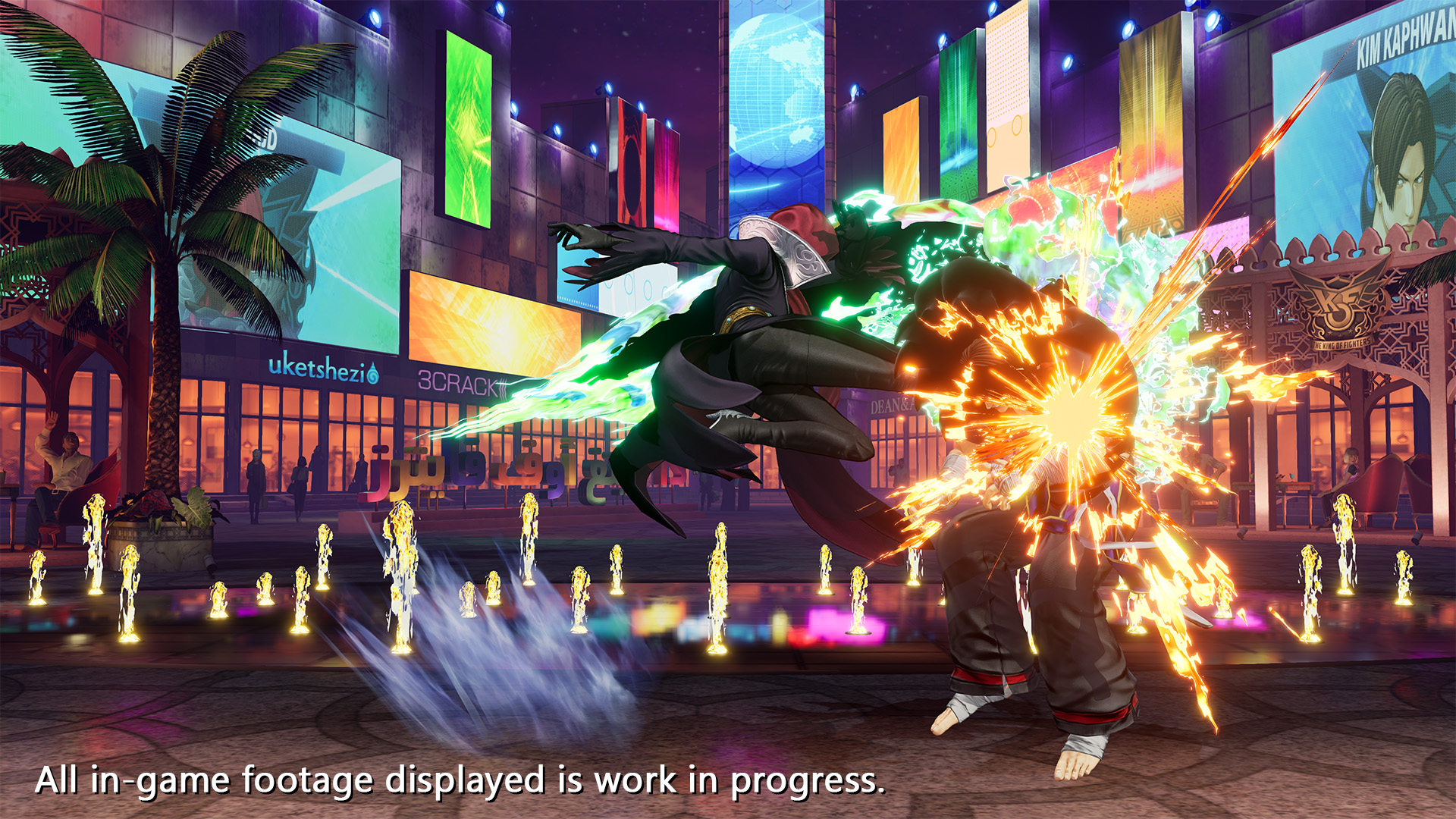 Najd in King of Fighters XV at EVO and wider Release Soon