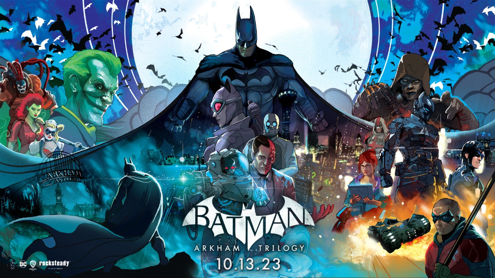 Batman: Arkham Trilogy launches October 13 - Gematsu