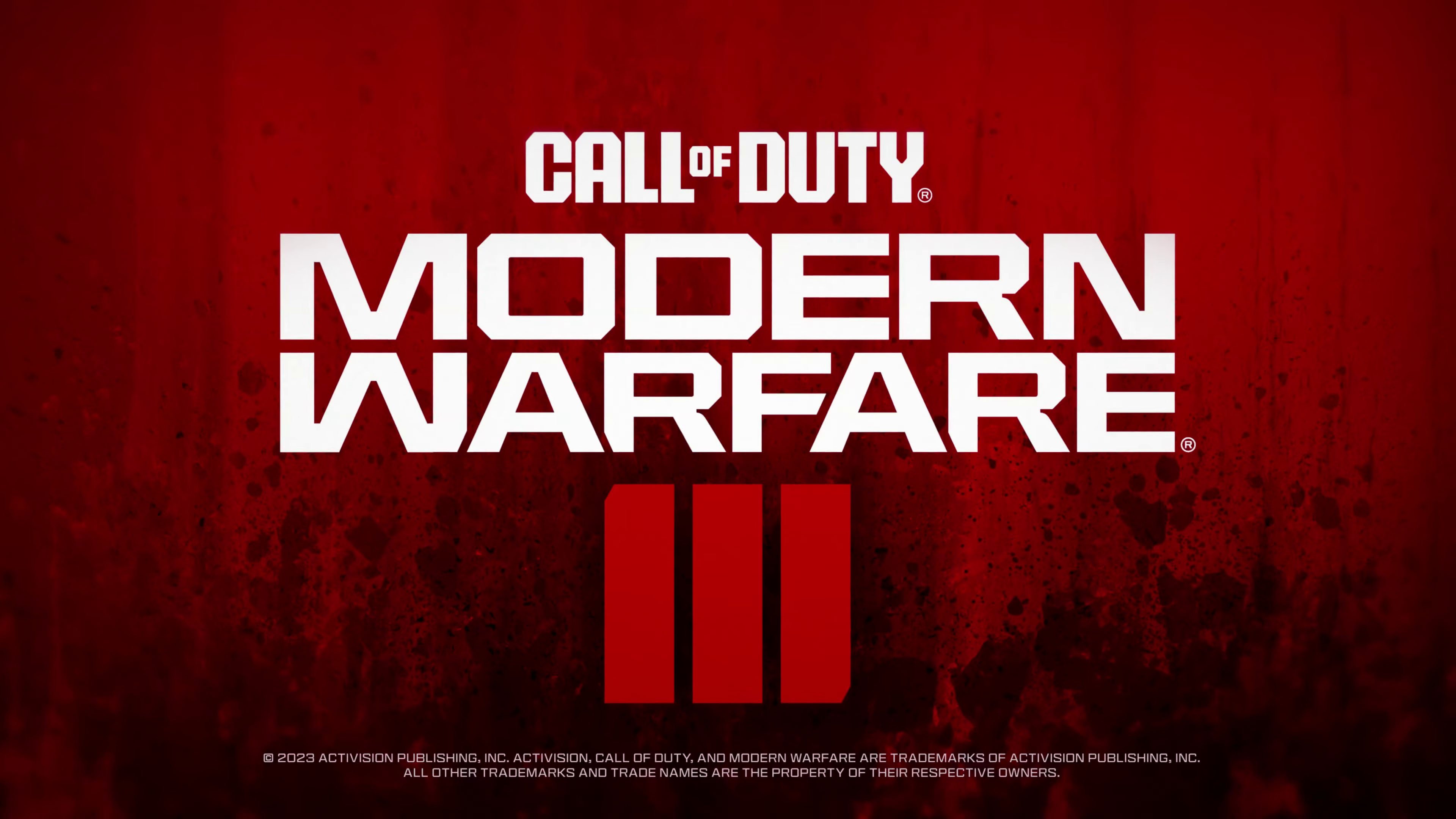 #
      Call of Duty: Modern Warfare III announced