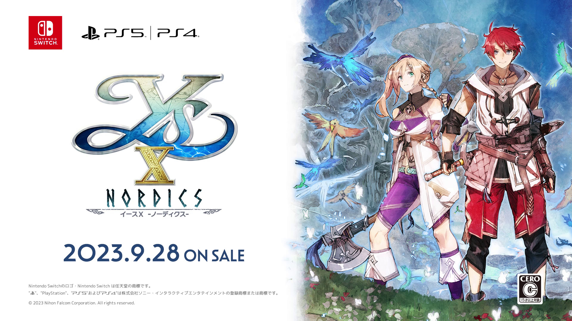 Ys X Nordics Unveils Official Gameplay Trailer - QooApp News