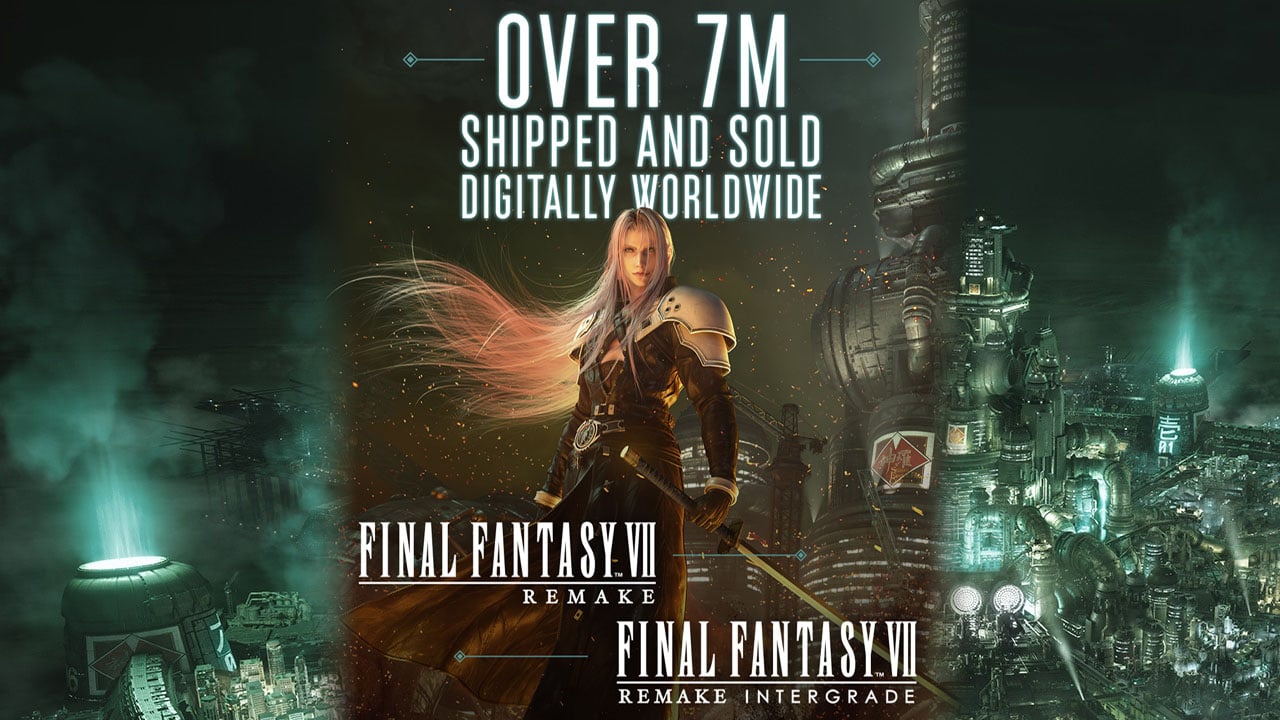 Final Fantasy VII Remake shipments and digital sales top seven