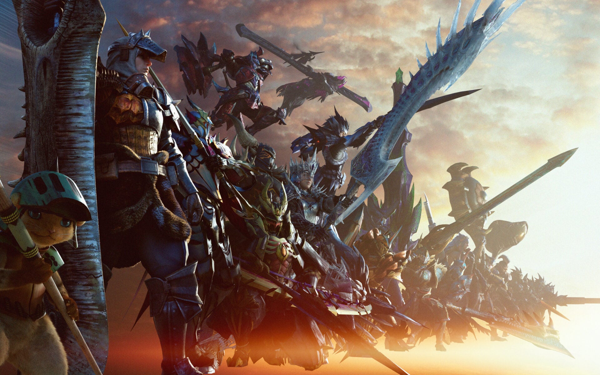 Monster Hunter series 20th anniversary website launched - Gematsu