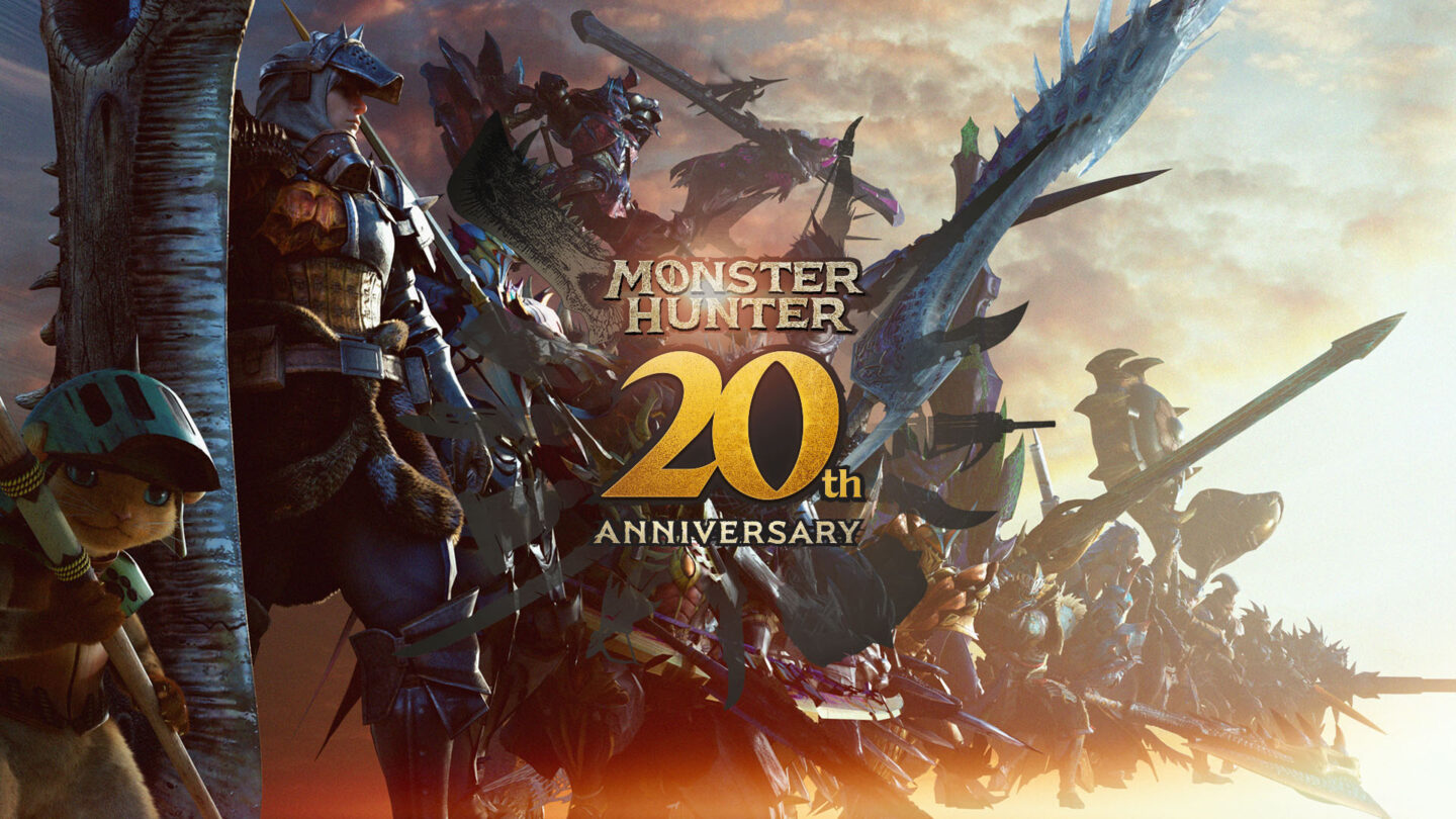 Monster Hunter series 20th anniversary website launched - Gematsu