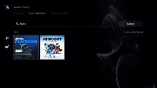 Actualización del software de PlayStation 5