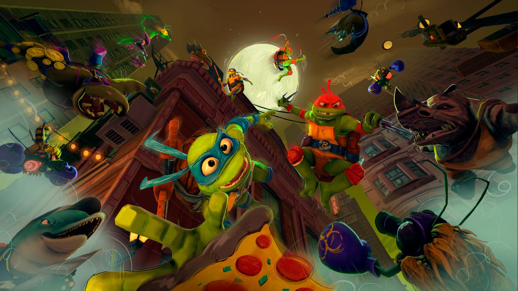 Teenage Mutant Ninja Turtles: Mutant Mayhem game announced for